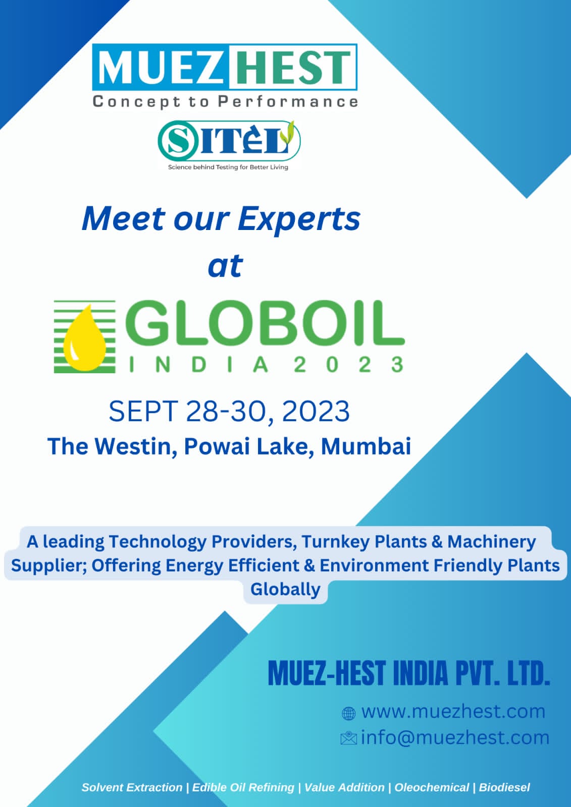World's Leading Edible Oil & Agri Trade Conference, Exhibition & Awards